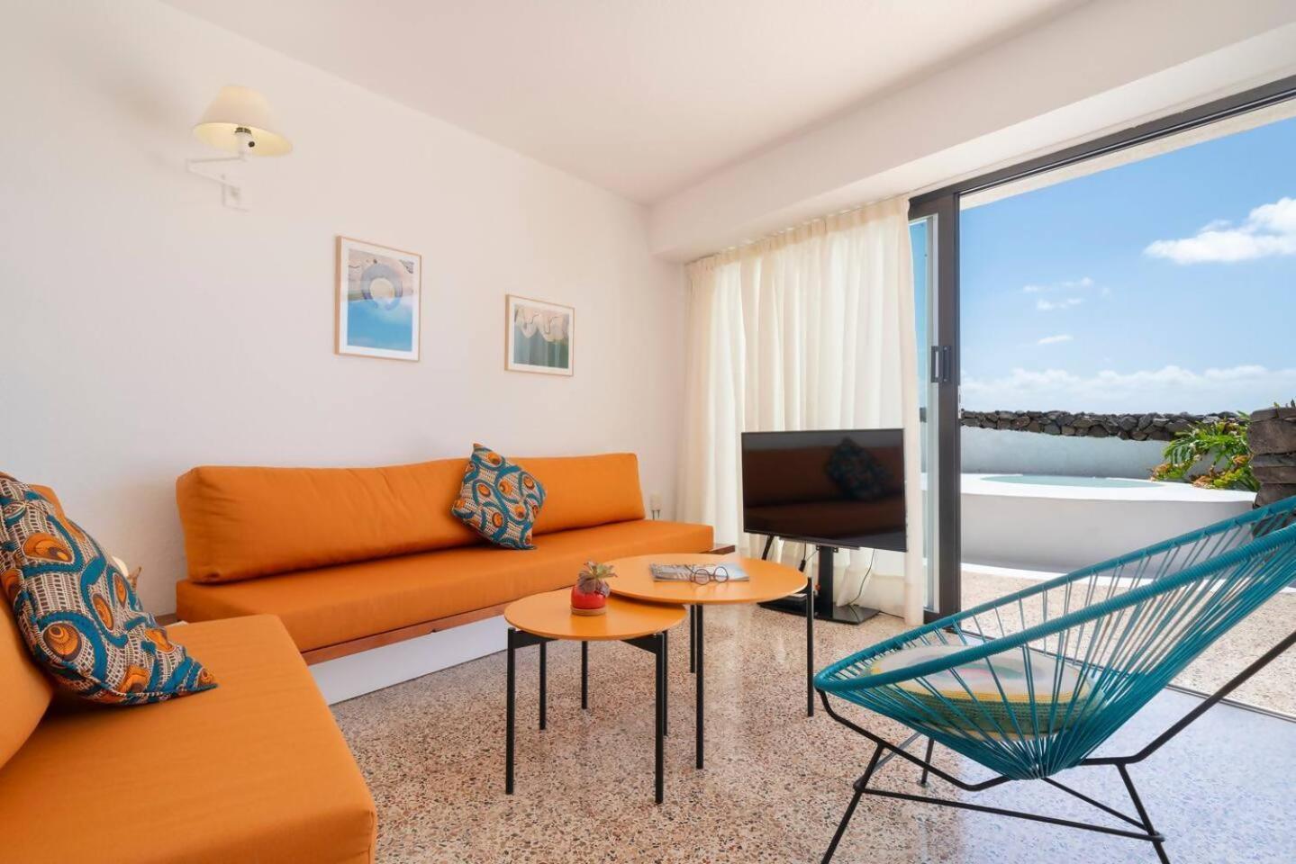 Lanzarote Famara Beach Bungalow Buitenkant foto