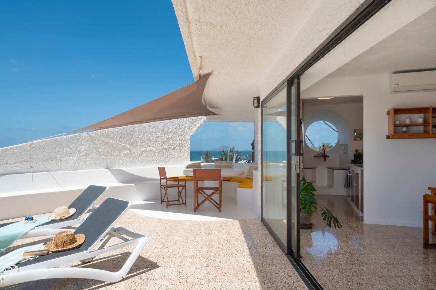 Lanzarote Famara Beach Bungalow Buitenkant foto